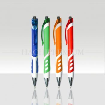 ปากกาพรีเมี่ยม ปากกาสกรีนโลโก้ - ปากกาพลาสติก รหัส HCG-809